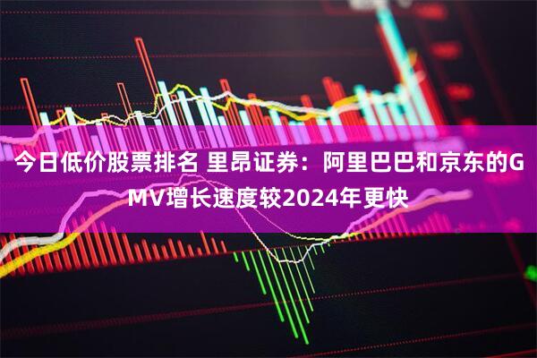 今日低价股票排名 里昂证券：阿里巴巴和京东的GMV增长速度较2024年更快